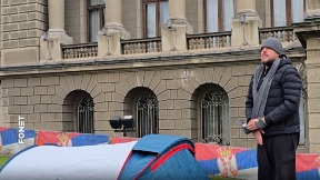 Štimac počeo protest